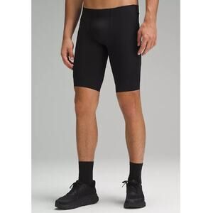 Lululemon Men's Black SenseKnit Running Short 10" Size M